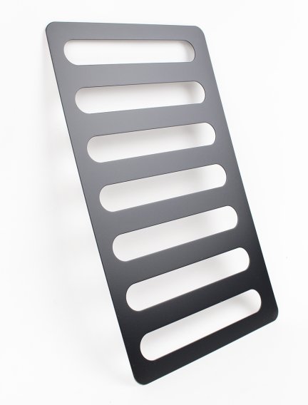 Jeep JK Hood Vent 07-18 Wrangler JK Powdercoat Black Kentrol