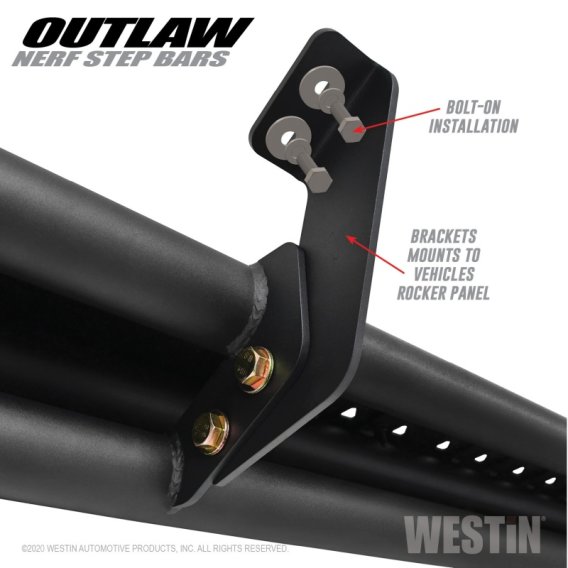 WES Nerf Bars - Outlaw