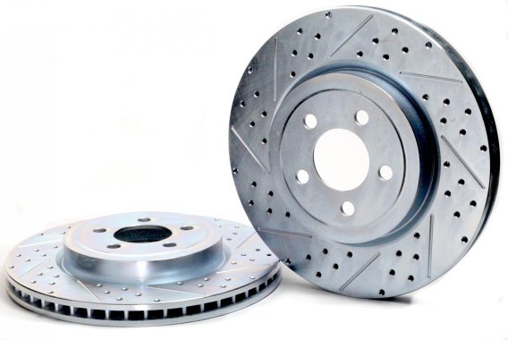 Claw Performance Rotors Front 05-10 Jeep Grand Cherokee All Excl. SRT8 And 06-10 Commander All Ba...