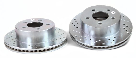 Claw Performance Rotors Rear 05-10 Jeep Grand Cherokee All Excl. SRT8 And 06-10 Commander All Bae...