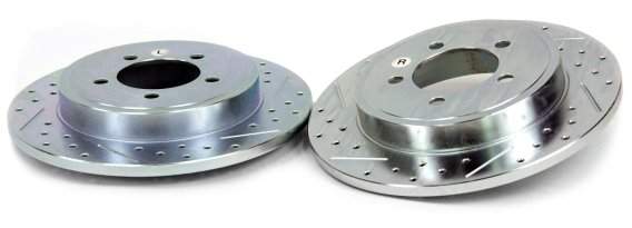 Claw Performance Rotors Rear 03 Explorer Sport 2/4WD W/Steel Or Phenolic Piston Caliper .03-05 Sp...