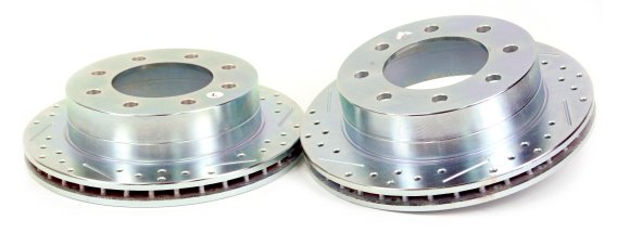 Claw Performance Rotors Front 05-13 F250 4WD Super Duty Incl. Harley Davidson Edition 05-12 F350 ...