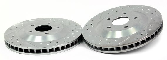 Claw Performance Rotors Front 97-04 Chevrolet Corvette 04-09 Cadillac XLR (Excl. XLR-V) Baer Brak...