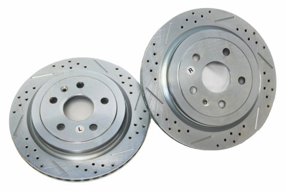Claw Performance Rotors Rear 10-15 Chevrolet Camaro 3.6L Ls/Lt Models And Various 08-19 Cadillac ...