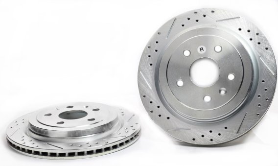 Claw Performance Rotors Rear 10-15 Chevrolet Camaro 3.6L Ls/Lt Models And Various 08-19 Cadillac ...