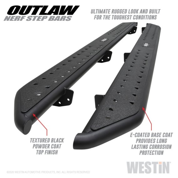 WES Nerf Bars - Outlaw