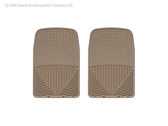 WT Rubber Mats - Front - Tan