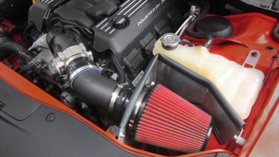 APEX Series Metal Shield Air Intake with DryTech 3D Dry Filter 2011-2014 Chrysler 300 Corsa Perfo...