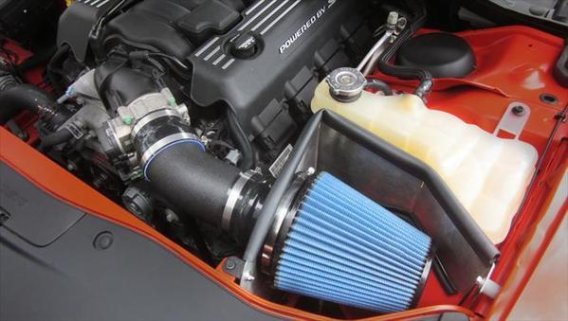 APEX Series Metal Shield Air Intake with MaxFlow 5 Oiled Filter 2011-2014 Chrysler 300 Corsa Perf...
