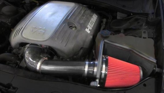 APEX Series Metal Shield Air Intake with DryTech 3D Dry Filter 2011-2019 Chrysler 300 Corsa Perfo...