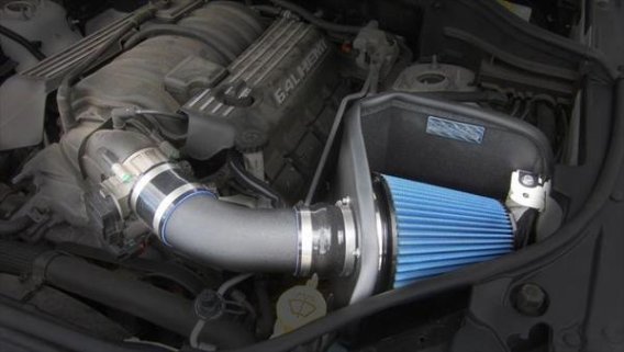 APEX Series Metal Shield Air Intake with MaxFlow 5 Oiled Filter 2012-2017 Jeep Grand Cherokee SRT...