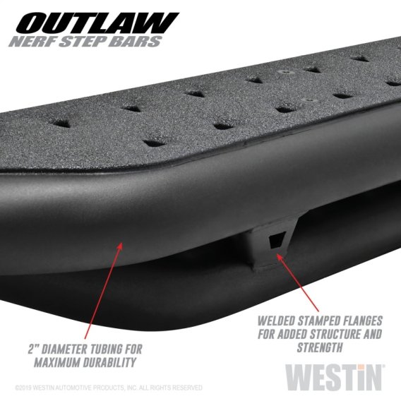 WES Nerf Bars - Outlaw