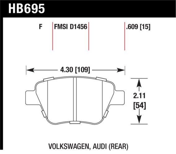 HAWK HPS Brake Pad Sets