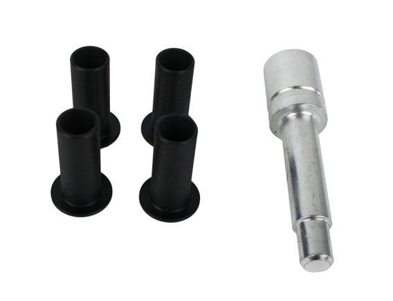 Jeep CJ/YJ/TJ Door Hinge Liner CJ, YJ, TJ Textured Black Kentrol