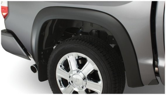Bushwacker 31926-02 Black OE-Style Smooth Finish 4-Piece Fender Flare Set for 2009-2011 Toyota Ra...