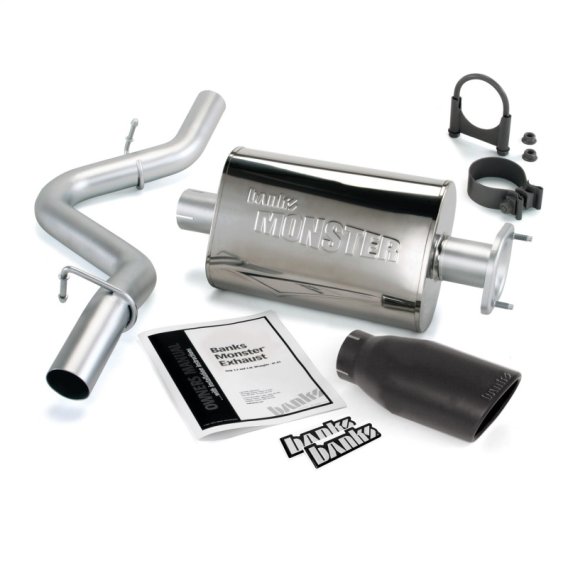 GBE Monster Exhaust Black Tip