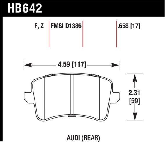HAWK Ceramic Brake Pad Sets