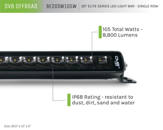 DVE LED Light Bars & Cubes