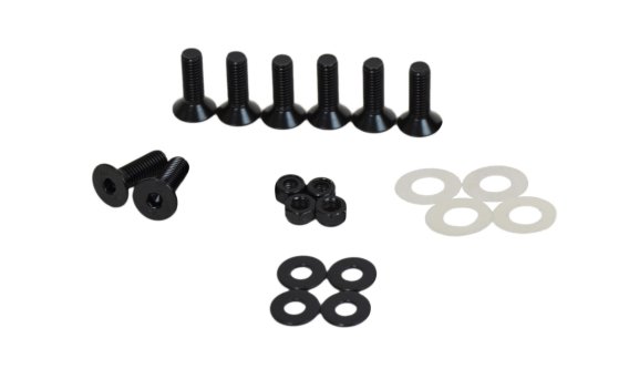 Jeep JK Door Hinge Set 4 Pieces 2 Door 07-18 Wrangler JK Textured Black Kentrol