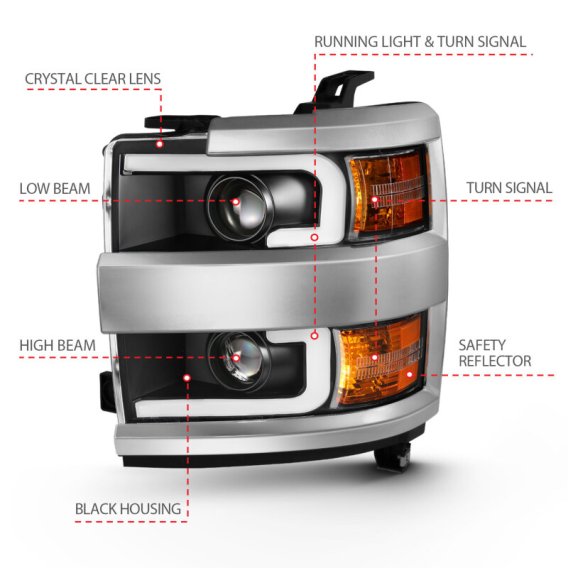 ANZ LED/Projector Headlights