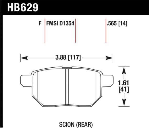 HAWK HPS Brake Pad Sets