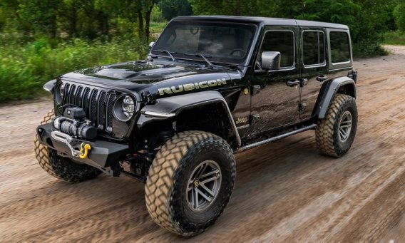 Bushwacker 11950-07 Black Hyperform Flat Style Textured Finish 4 pc Set Fender Flares for 2018-20...