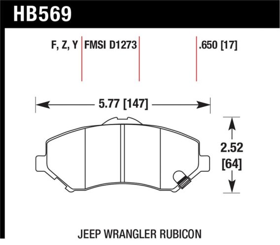 HAWK Ceramic Brake Pad Sets