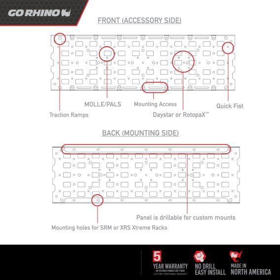 GOR Rack Accessories