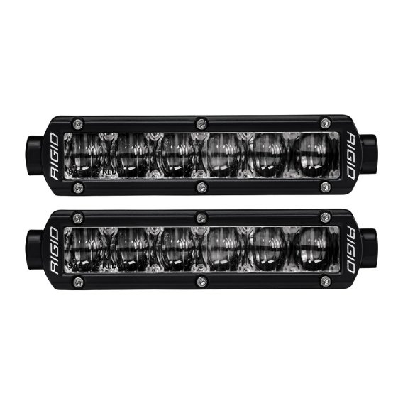 SAE 6 Inch Fog Light Pair SR-Series Pro RIGID Industries
