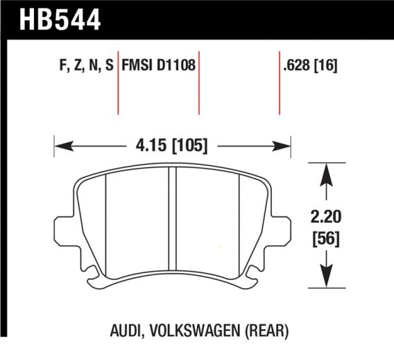 HAWK Ceramic Brake Pad Sets