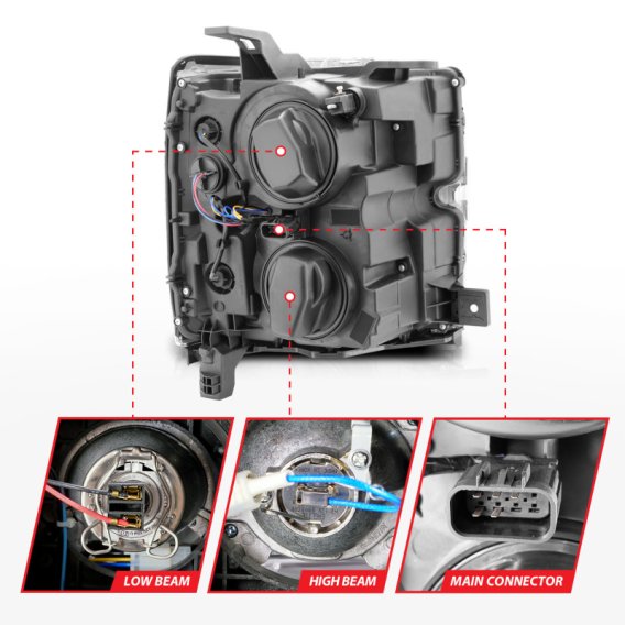 ANZ LED/Projector Headlights