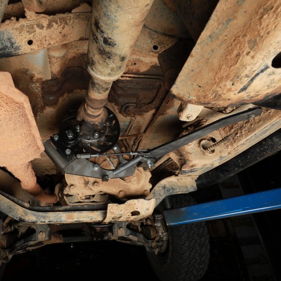 Transfer Case Mounted Disc Parking Brake Kit 79-95 Toyota Pickup, 85-95 Toyota 4Runner All Pro Of...
