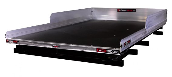 Slide Out Truck Bed Tray 1500 lb Capacity 100 Percent Extension 36 Bearings Alum Tie-Down Rails P...