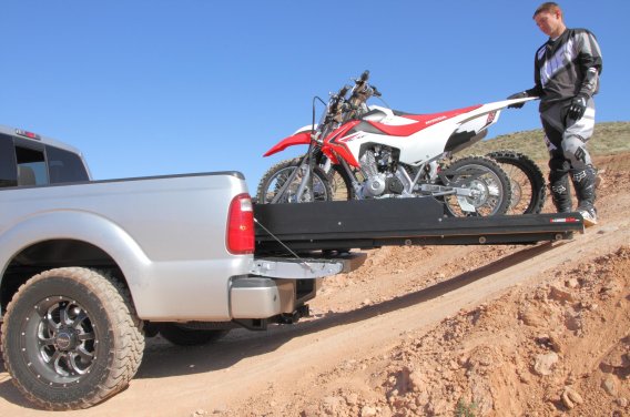 Slide Out Truck Bed Tray 1500 lb Capacity 100 Percent Extension 36 Bearings Alum Tie-Down Rails P...