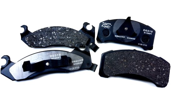 Claw Brake Pads Front 79-86 Ford Mustang All Exc Svo 87-93 Mustang All 2.3L W/Rear Drum And Vario...