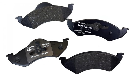 Claw Brake Pads Front 00-02 Dodge Durango And Dakota Baer Brakes