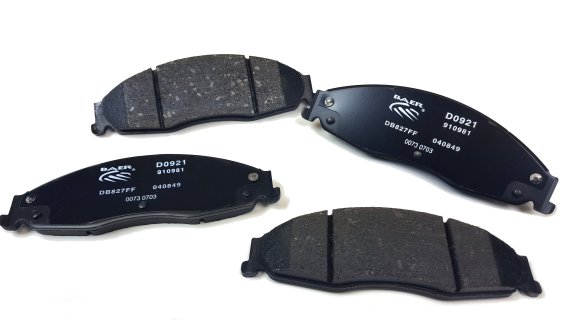 Claw Brake Pads Front 03-05 Cadillac CTS Base 06-07 CTS Base W/303Mm Front And 298Mm Rear Rotors ...