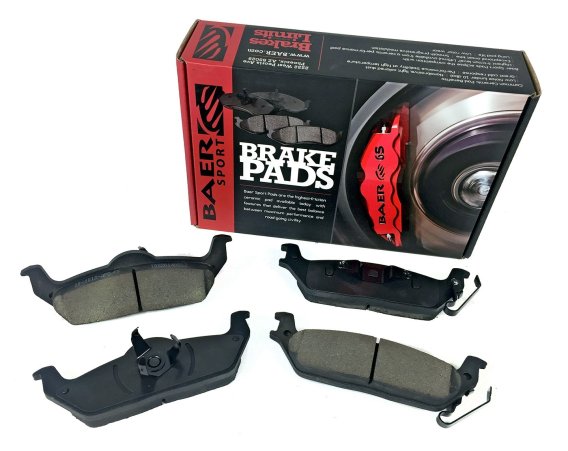 Claw Brake Pads Rear 04-11 Ford F150 2/4WD All 06-08 Lincoln Mark Lt All Baer Brakes