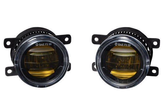 Elite Series Fog Lamps for 2015-2022 Subaru Impreza w/ Eyesight Package Pair Yellow 3000K Diode D...