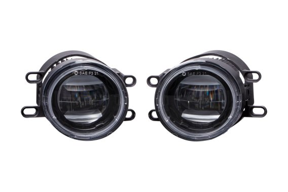 Elite Series Fog Lamps for 2009-2016 Toyota Corolla Pair Cool White 6000K Diode Dynamics