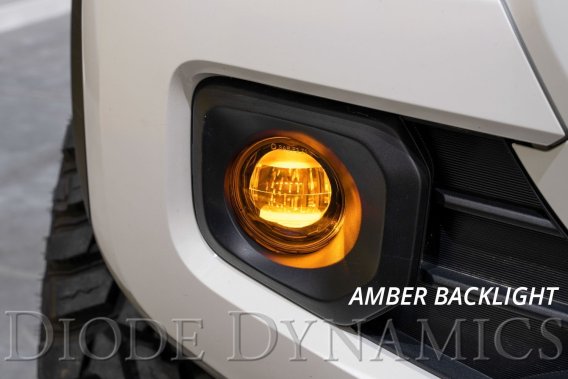 Elite Series Fog Lamps for 2010-2011 Toyota Prius Pair Yellow 3000K Diode Dynamics