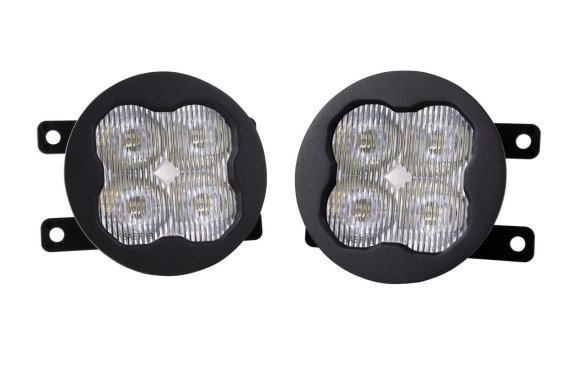 SS3 LED Fog Light Kit for 2013-2016 Ford Fusion White SAE Fog Pro w/ Backlight Diode Dynamics