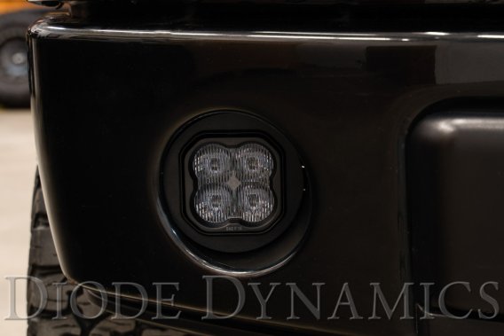 SS3 LED Fog Light Kit for 2008-2010 Dodge Viper White SAE Fog Sport w/ Backlight Diode Dynamics