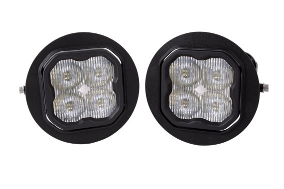 SS3 LED Fog Light Kit for 2008-2010 Dodge Viper White SAE Fog Max w/ Backlight Diode Dynamics
