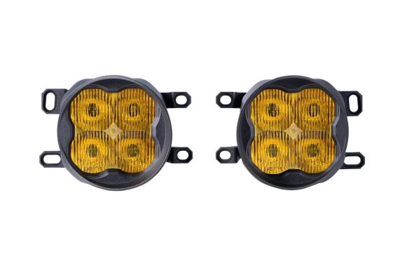 SS3 LED Fog Light Kit for 2012-2014 Toyota Prius, Yellow SAE Fog Max with Backlight Diode Dynamic...