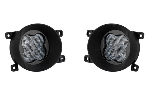 SS3 SAE/DOT Type Rav4 Fog Light Kit Yellow (3000K) Max (38.5 watts) Yellow SAE Fog Diode Dynamics