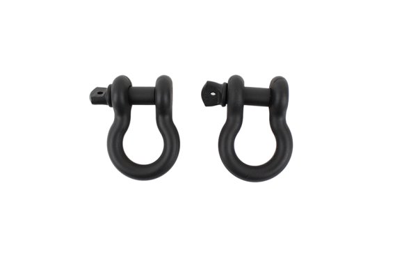 D Ring 3/4 Inch Gloss Black 2 Piece Set Fishbone Offroad