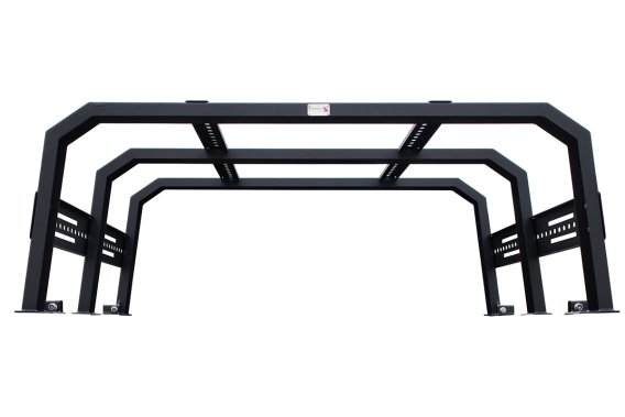 Gladiator Bed Rack Full Tackle Rack For 20+ Jeep Gladiator Full Rack Black Powdercoat Fishbone Of...