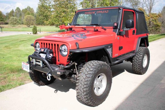 1997-2006 Jeep Wrangler TJ Hi- Lift Jack Mount Fishbone Offroad