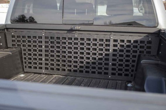 Front Bed Wall Molle Panel 5 Foot Bed 2016-Present Toyota Tacoma Fishbone Offroad